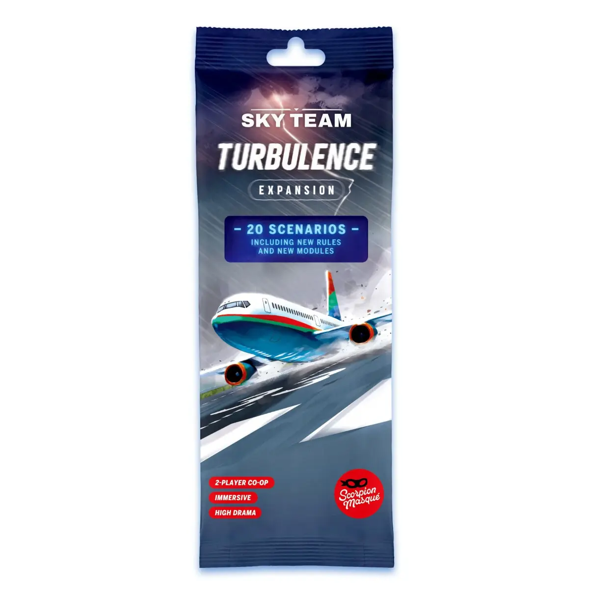 Scorpion Masqué Sky Team Turbulence Expansion Board Game | Ages 12+ | 2 Players - view 2