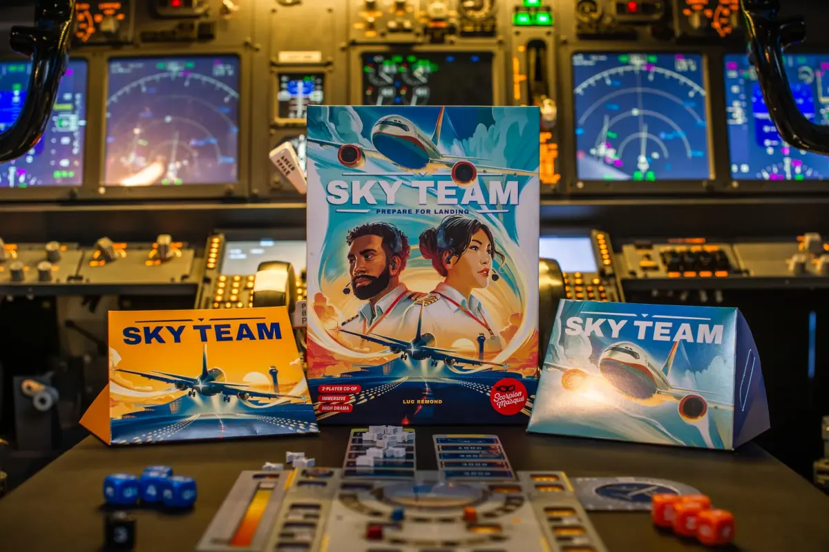 Scorpion Masqué Sky Team Turbulence Expansion Board Game | Ages 12+ | 2 Players - view 3