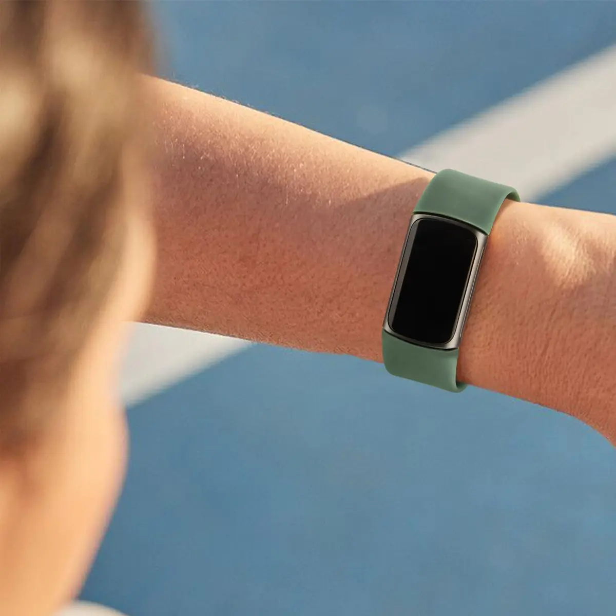 Vancle 10 Pack Fitbit Charge 6 / 5 Bands | Soft Silicone Waterproof Straps for Women Men - view 6