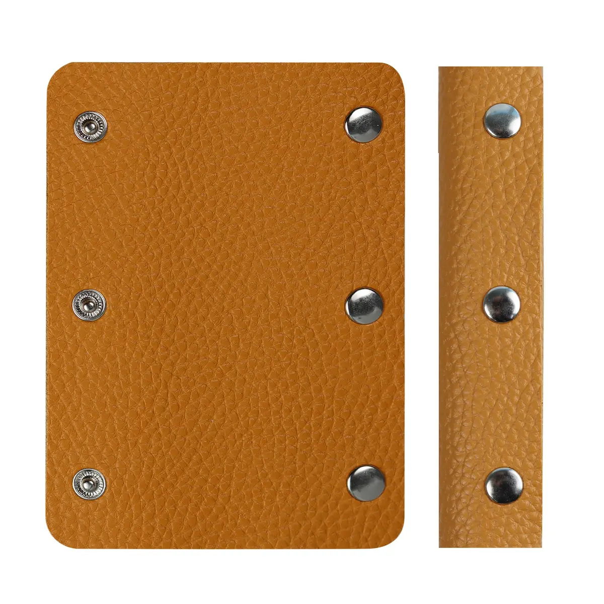 bociloy Leather Handbag Handle Wrap Covers 130x90mm | Soft PU Leather for Tote & Travel Bags - main product image