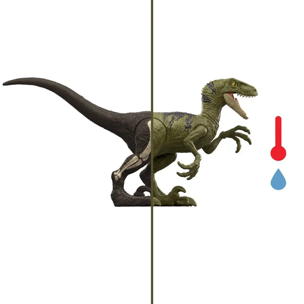 Mattel Jurassic World Dino Reveal Dinosaur Toy 8 inches | Color Change Surprise for Kids 4+ - view 4