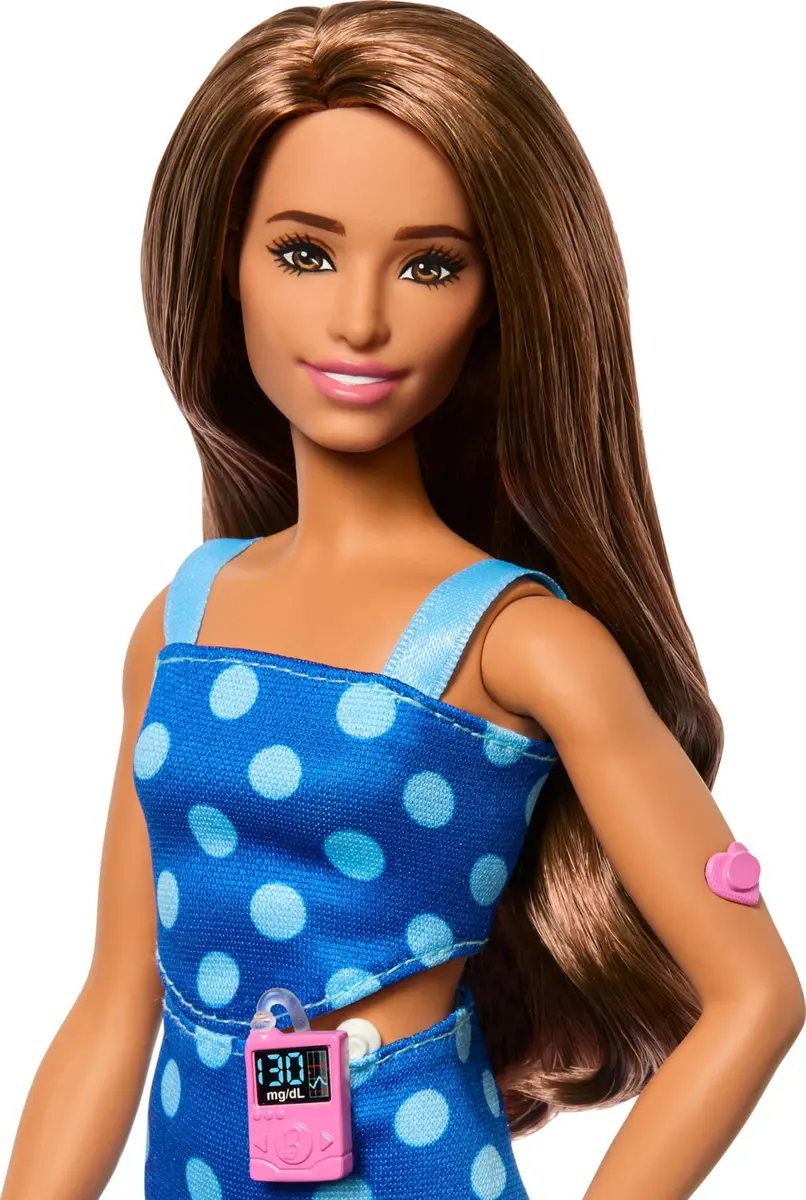 Barbie Doll 12 inches | Celebrates Diversity & Diabetes Awareness, Ages 3+ - view 3