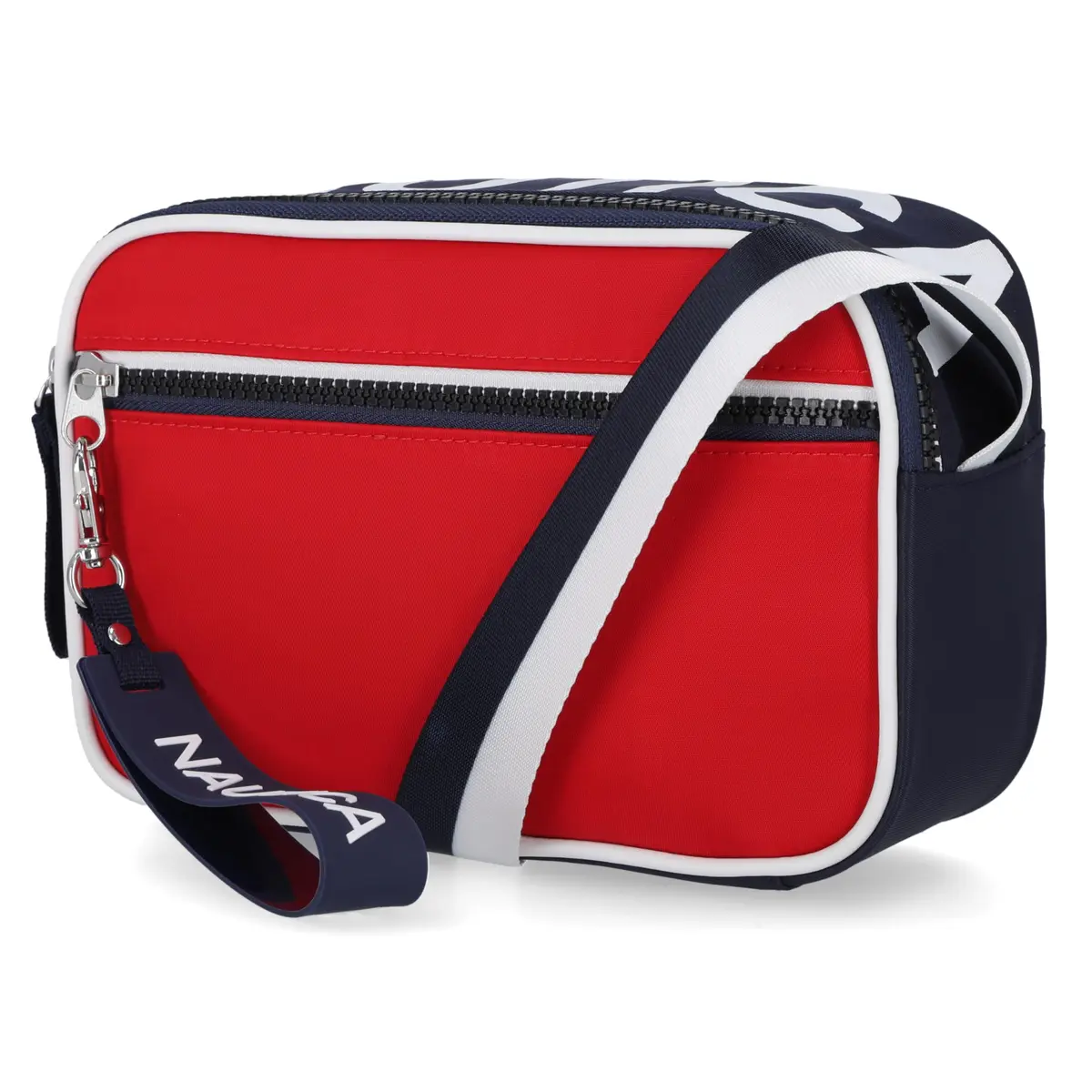 Nautica High Seas Camera Crossbody Bag Bilateral Red | Lightweight & Stylish Travel Purse - main product image