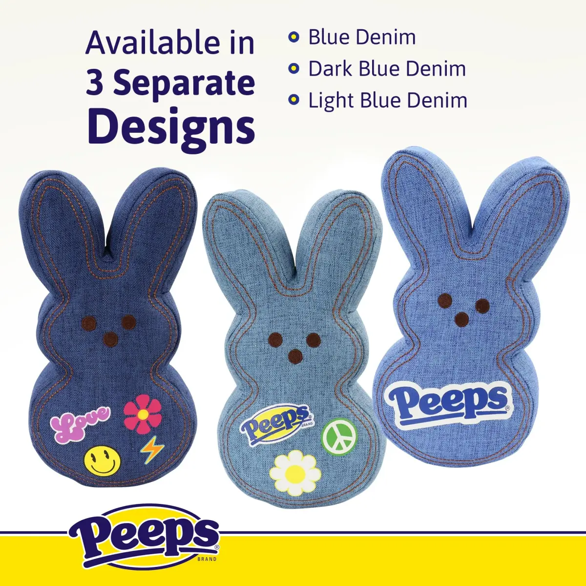 Animal Adventure PEEPS Bunny Plush Toy 9" | Officially Licensed Easter Buddy - view 4