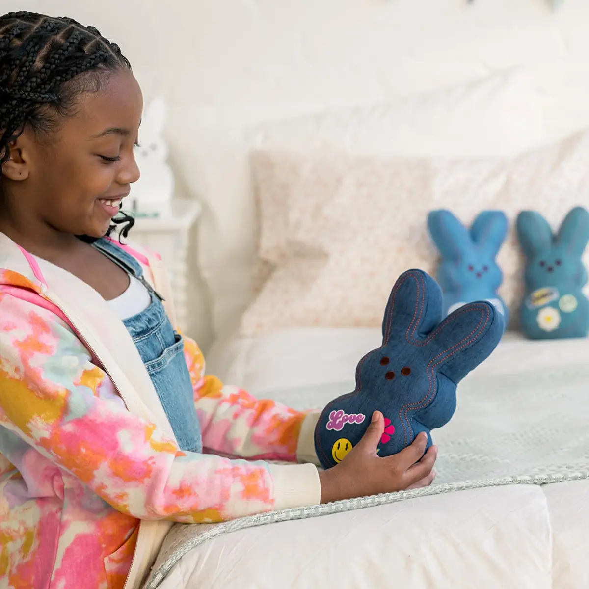 Animal Adventure PEEPS Bunny Plush Toy 9" | Officially Licensed Easter Buddy - view 5