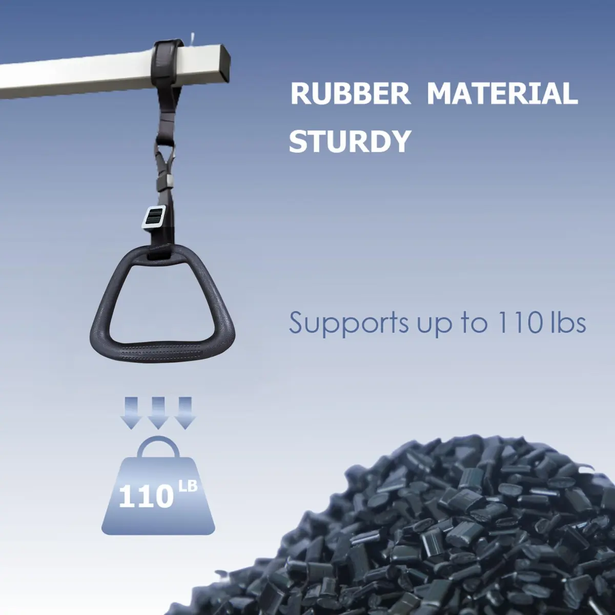 MUROCEA Bed Trapeze for Elderly | Bed Mobility Support, Supports 50kg, Adjustable Rope - view 3