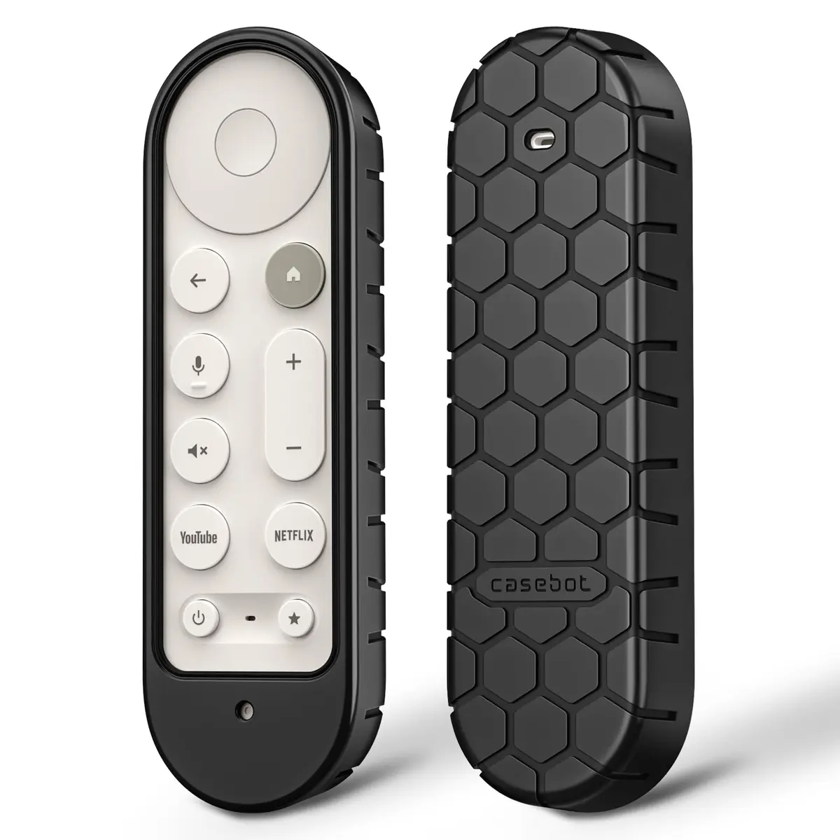 FINTIE Protective Case for Google TV Streamer (4K) Voice Search Remote 2024 | Silicone Cover for Google TV Remote - main product image