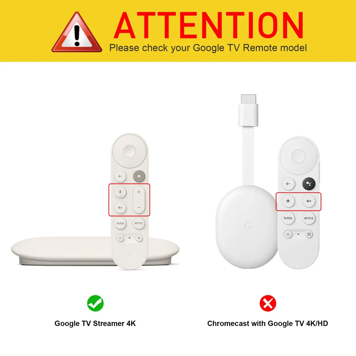 FINTIE Protective Case for Google TV Streamer (4K) Voice Search Remote 2024 | Silicone Cover for Google TV Remote - view 2