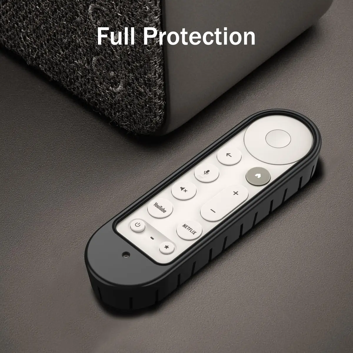 FINTIE Protective Case for Google TV Streamer (4K) Voice Search Remote 2024 | Silicone Cover for Google TV Remote - view 3