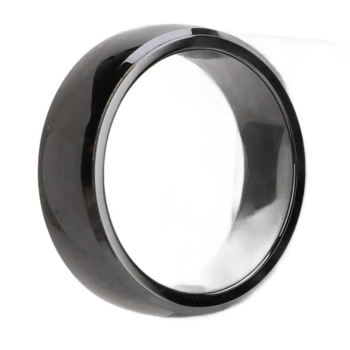 GOWENIC NFC Smart Ring Ceramic NFC Finger Ring | Wearable Access Control & Payment (approx. 2.56in/65mm) - view 2