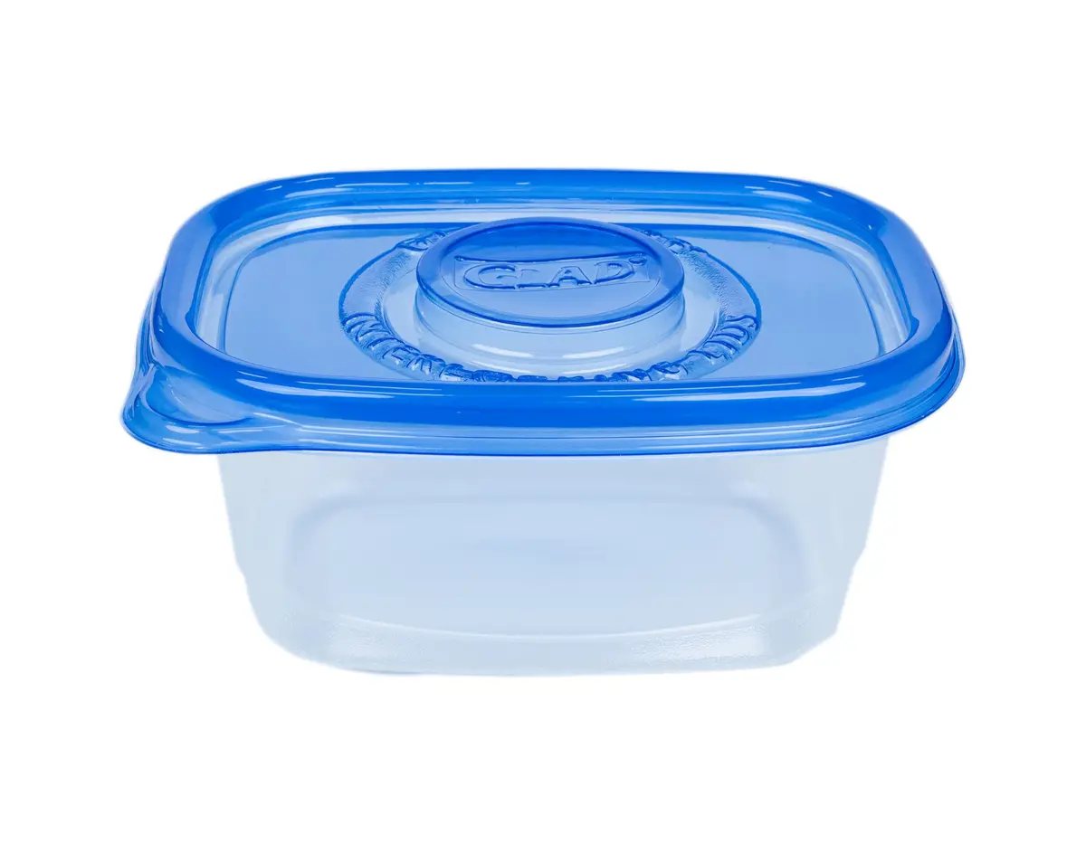 Glad Medium Rectangle Food Storage Containers 24 Oz | Leak-Resistant, Microwave & Dishwasher Safe - view 4