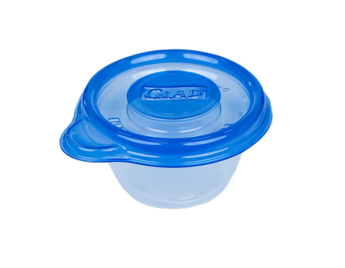 GladWare Mini Round Food Storage Containers with Lids, 4 Oz Capacity, 8 Count Pack - view 3