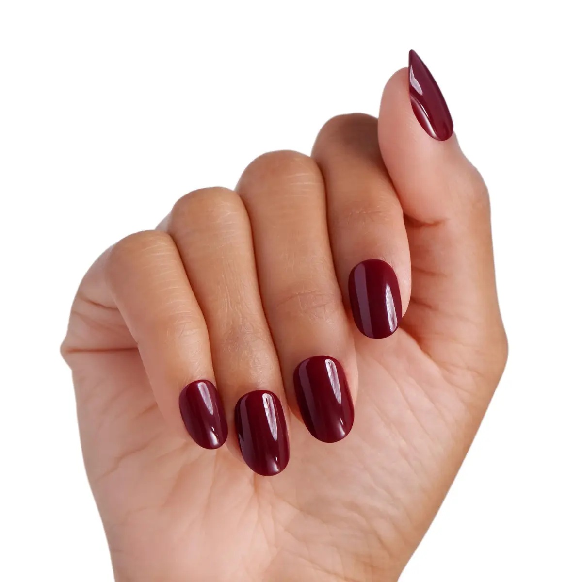 imPRESS No Glue Mani Press On Nails Kit Over You | Short, Glossy Gel Finish, PureFit Technology - view 2