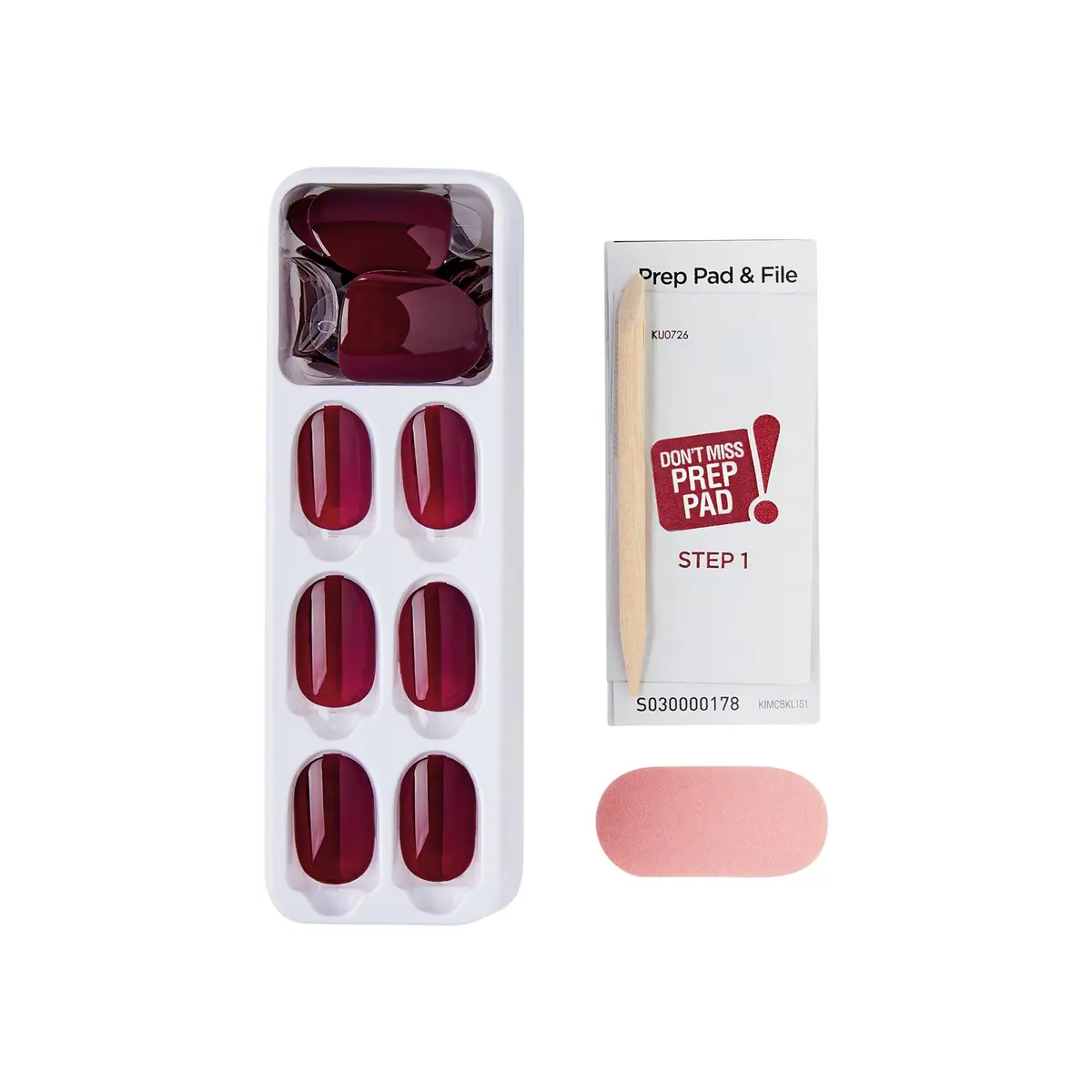 imPRESS No Glue Mani Press On Nails Kit Over You | Short, Glossy Gel Finish, PureFit Technology - view 4