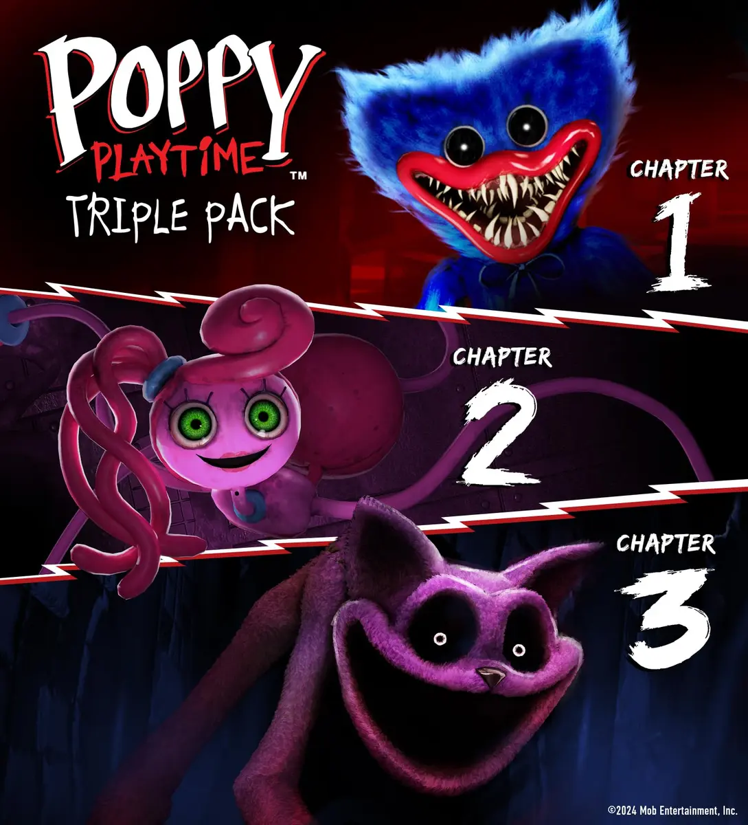 Poppy Playtime Triple Pack Xbox Series X | Xbox One 13.5cm (5.4in) | Horror Puzzle Adventure Game - view 9