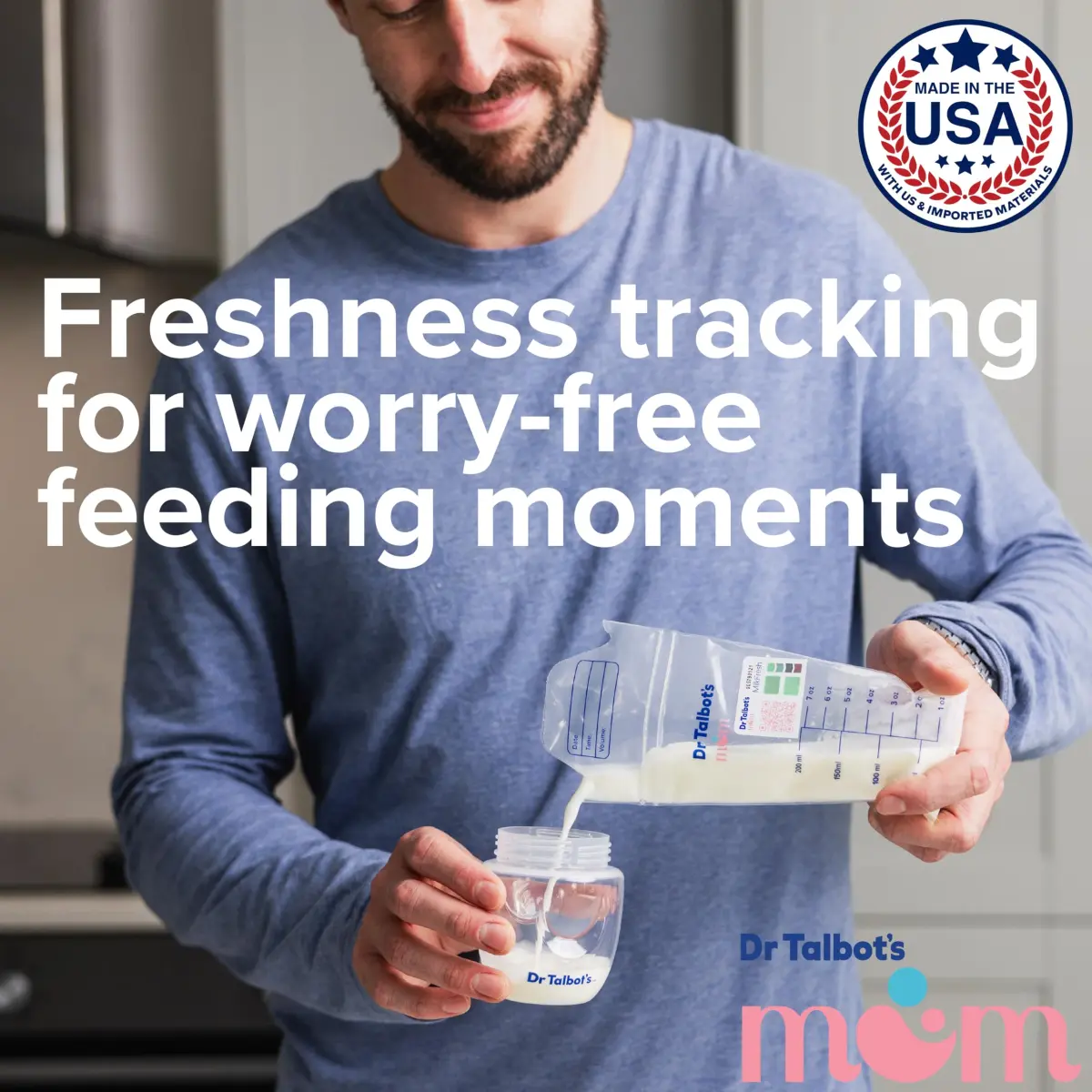 Dr. Talbot's Mom MilkFresh Breast Milk Sensors - 20 Pack | Tracks Time & Temperature for Freshness - view 8