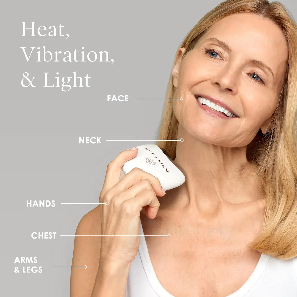 Crepe Erase Skin Revitalizing Tool, Red Light Therapy Device | Supports Skin Absorption & Circulation - view 3