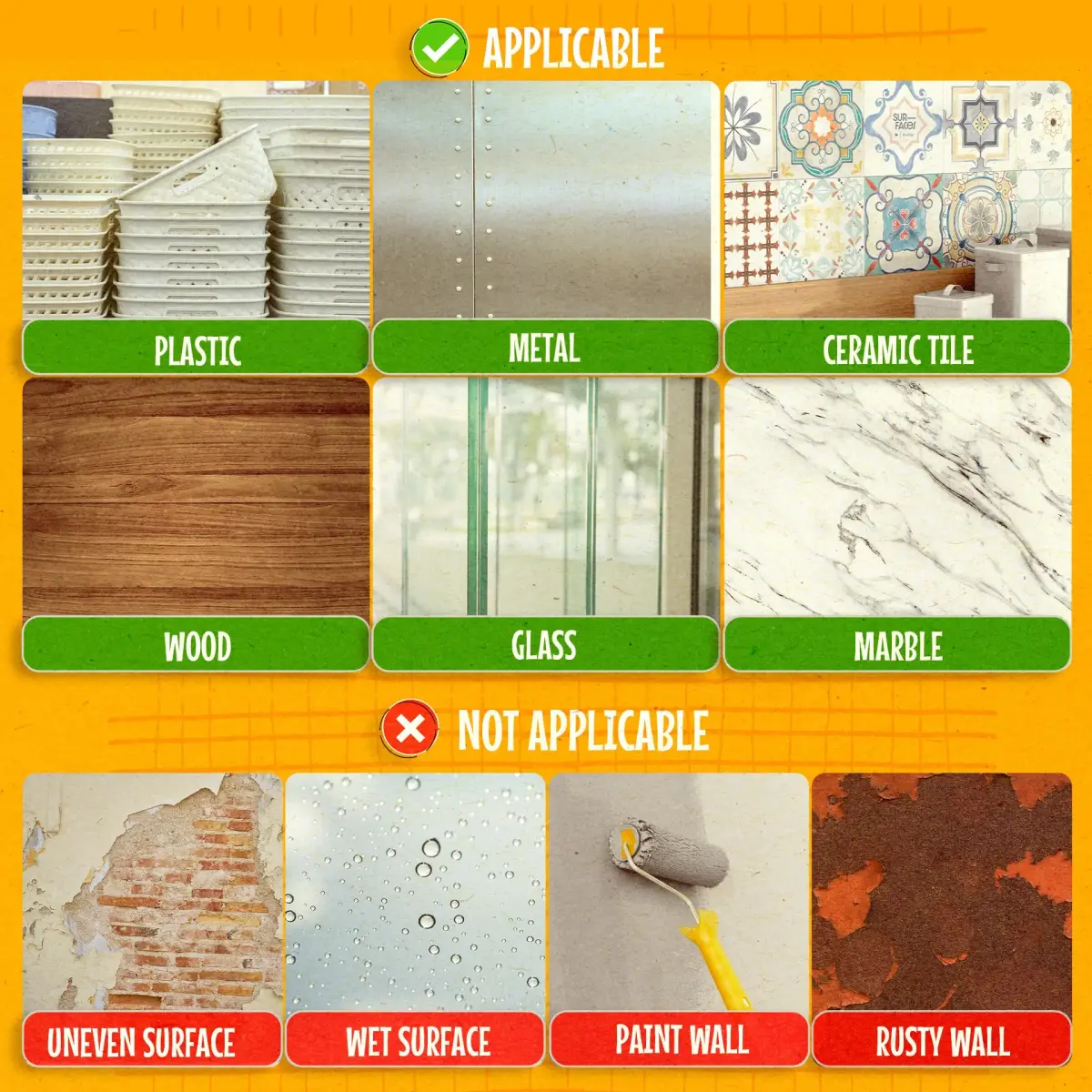 D-NYX Double Sided Tape Sticky Dots 280 Pack | Clear, Removable, Waterproof Adhesive for Crafts and Decor - view 6
