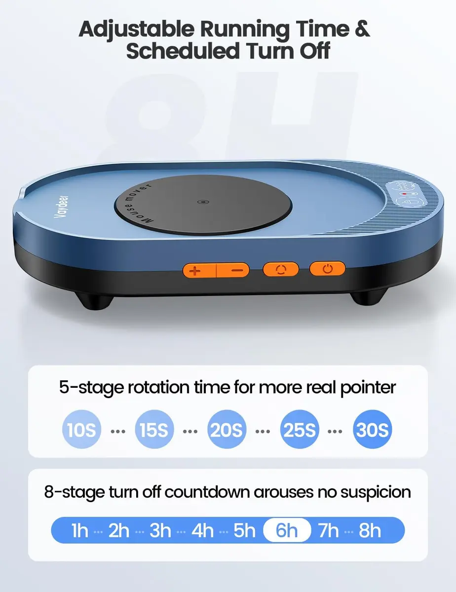 Vaydeer M4 Utra Mouse Mover with APP | Undetectable Mouse Jiggler Device for Computer Wake-up - view 5