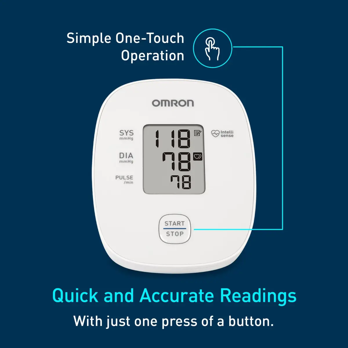 OMRON Iron Upper Arm Blood Pressure Monitor & Cuff | Advanced Accuracy Technology - view 4