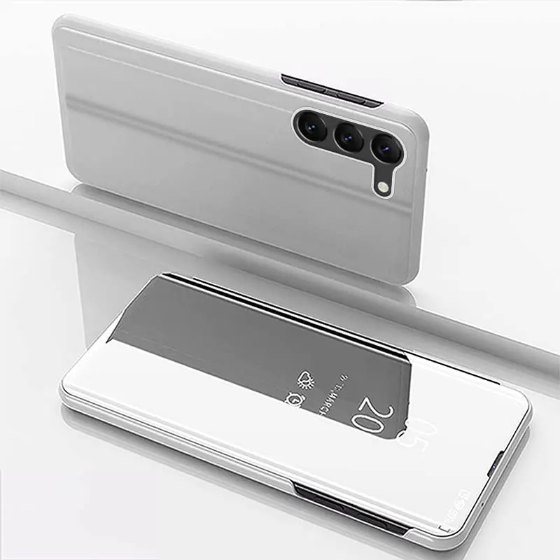 COTDINFOR Samsung Galaxy S25 Flip Case with Mirror & Kickstand | Clear View Luxury Design (70-120 chars) - view 2