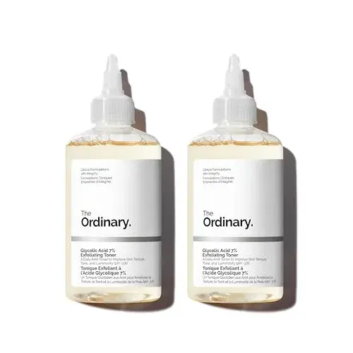 The Ordinary Glycolic Acid 7% Exfoliating Toner 480ml (16.2 Fl Oz) | Brightens & Smooths Skin Tone - main product image