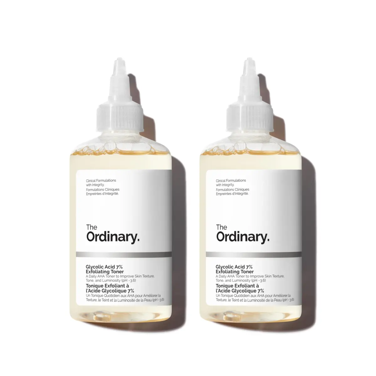 The Ordinary Glycolic Acid 7% Exfoliating Toner 480ml (16.2 Fl Oz) | Brightens & Smooths Skin Tone - main product image