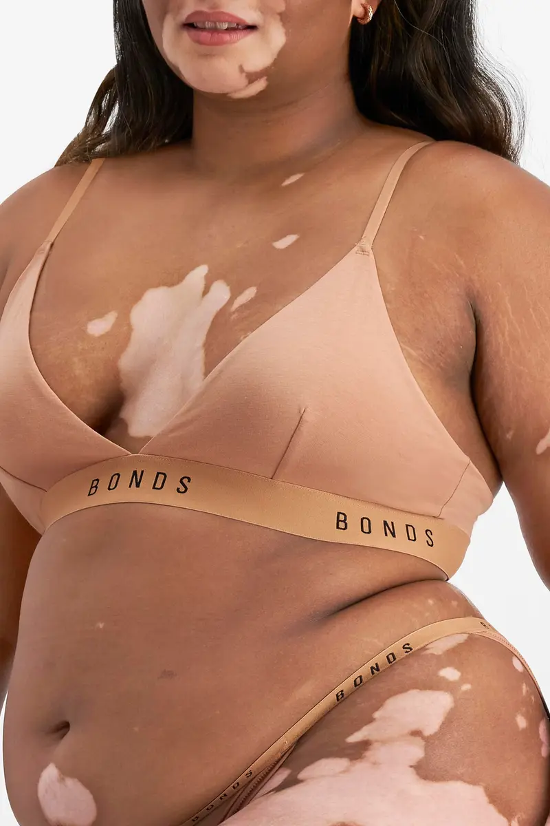 Bonds Wireless Bralette – Soft Cotton-Modal, Stretchy & Adjustable, Comfortable Everyday Fit - view 3
