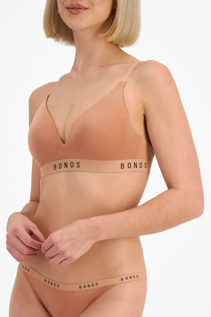 Bonds Women’s Wireless T-Shirt Bra – Contour Cups, Soft Cotton-Modal, Everyday Comfort | Support & Natural Shape - view 3
