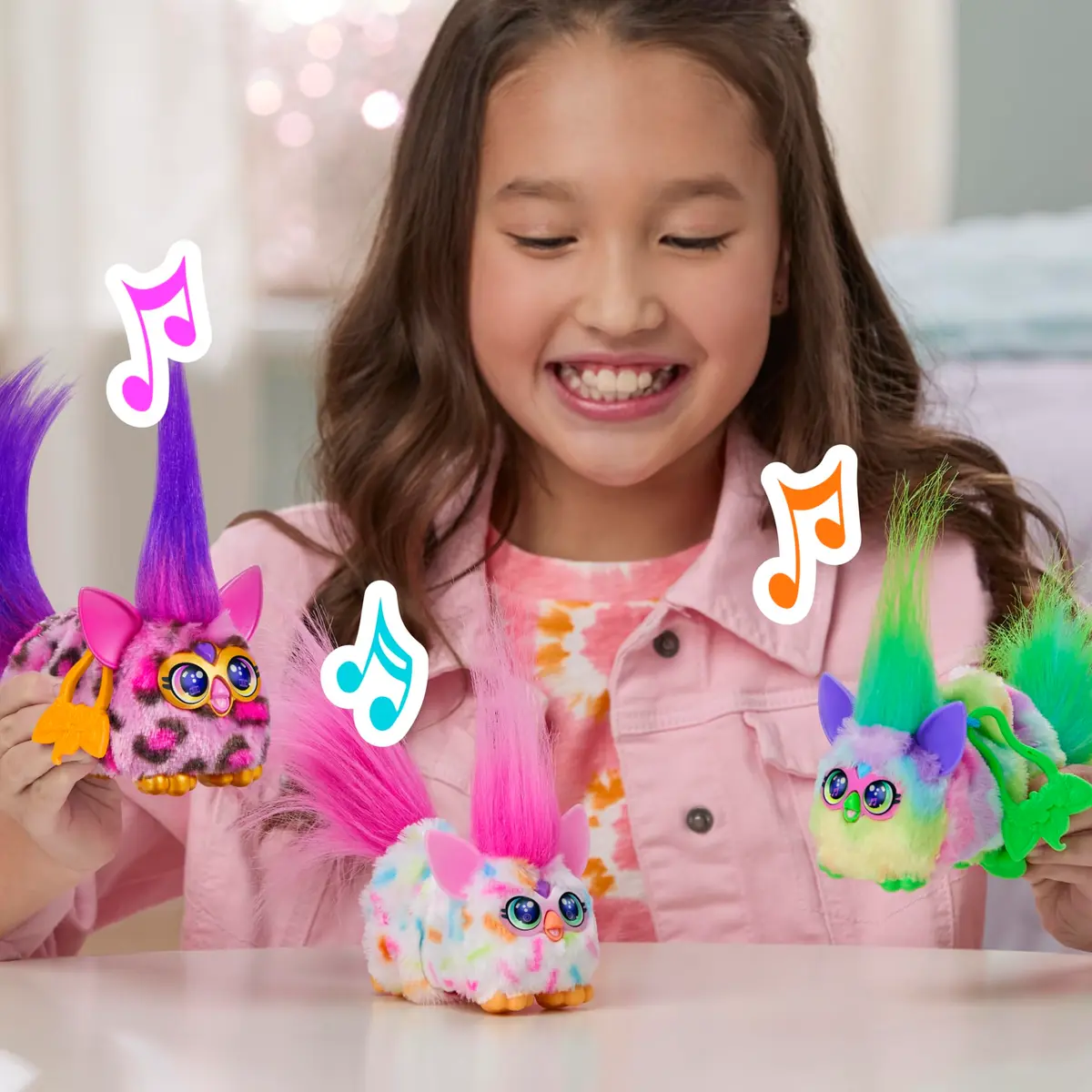 Furby DJ Furblets Berry-Cup-Cake Mini Electronic Plush Toy | ASTM-Tested Toy Figure - view 4