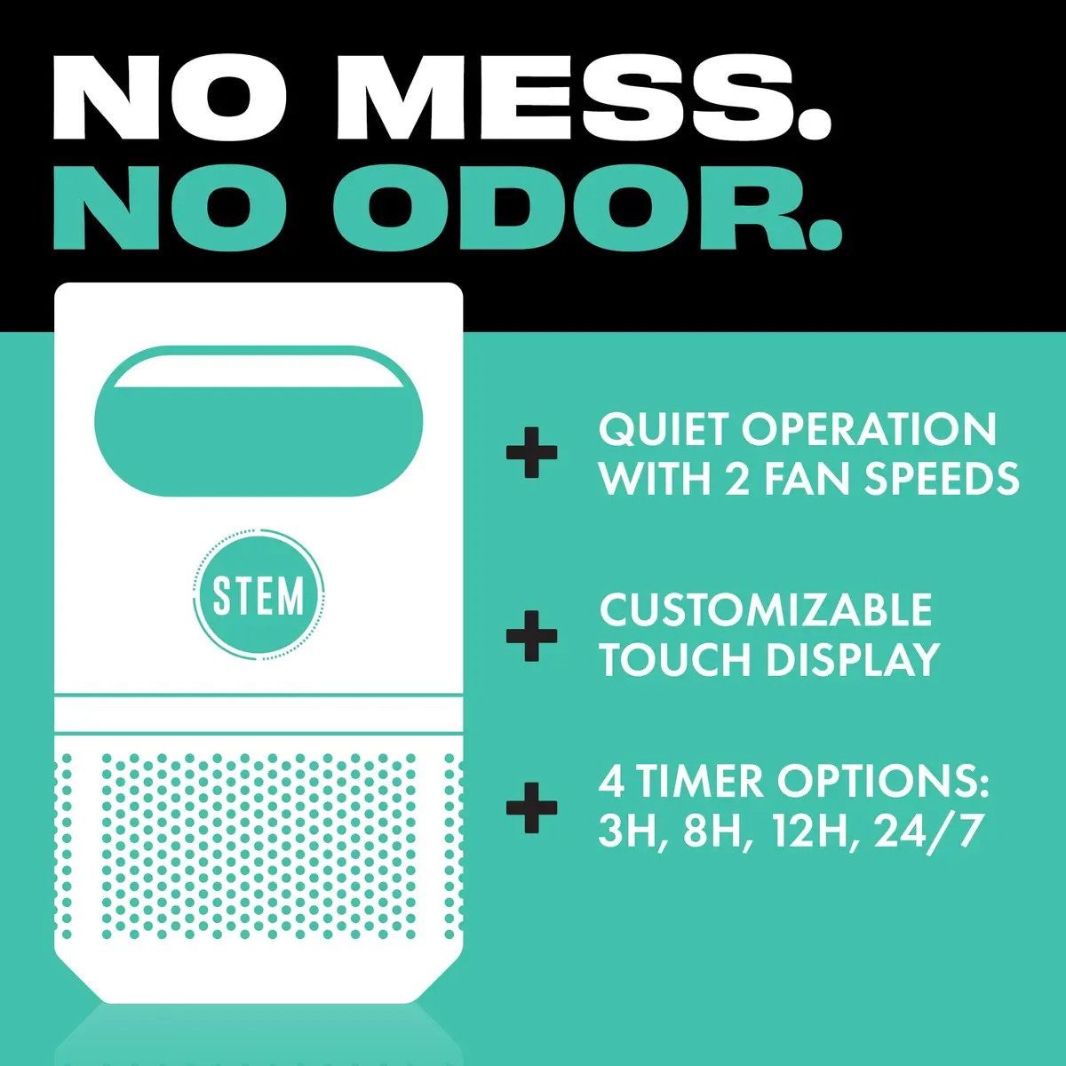 STEM Flying Insect Indoor Fan Trap, UV Light, 1 Device + 5 Glue Traps | Quiet, Portable Pest Control - view 4