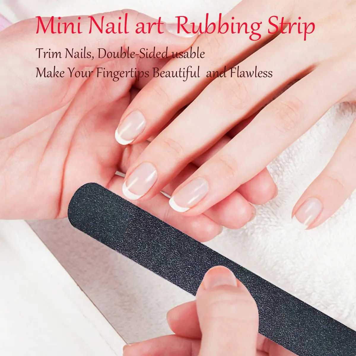 Transun Moo Nail Files Bulk 15 Pack 7 Inches Disposable 100/180 Grit Double Sided Emery Boards - view 3