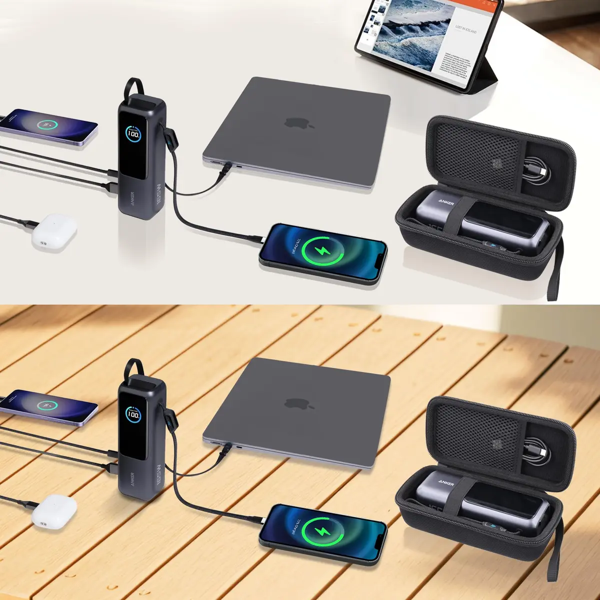 co2CREA Hard Case for Anker 25,000mAh Power Bank 165W | Shockproof, Water-Resistant, Precise Fit - view 8