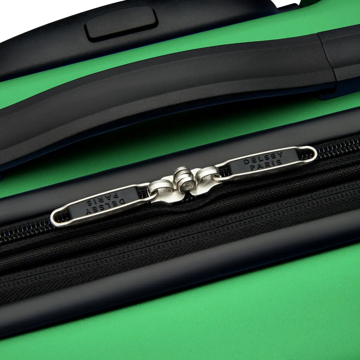 United Colors of Benetton Ribbed Hardside Expandable Luggage with Spinner Wheels, Green, Carry-On 20 Inch - view 4