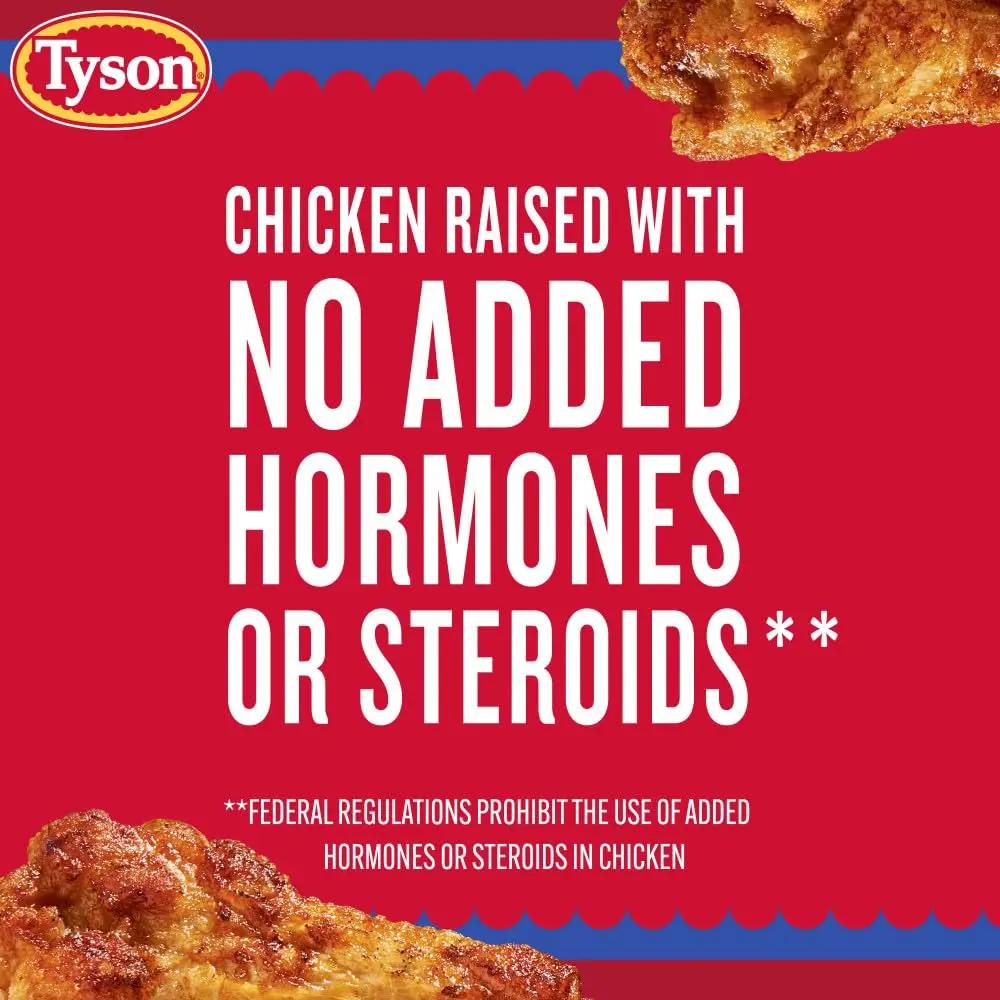 Tyson Smoked Crispy Chicken Wings 20 oz | Fully Cooked, All-Natural, Protein-Rich Snack - view 5