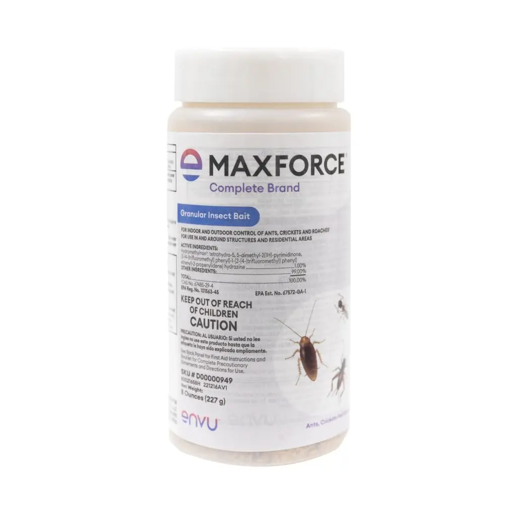 Envu Maxforce Complete Granular Insect Bait 8 oz | Colony Control for Indoor & Outdoor Use - main product image