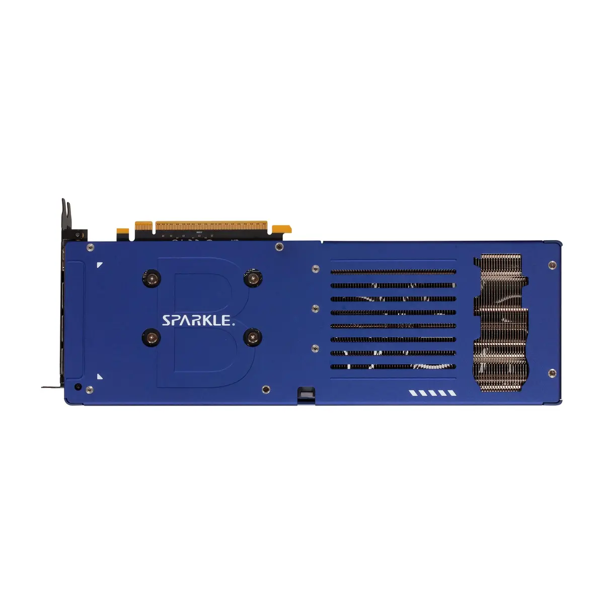 Sparkle Intel Arc B580 Titan OC 12GB GDDR6 | Torn Cooling 2.0, Metal Backplate, Blue Light - view 4