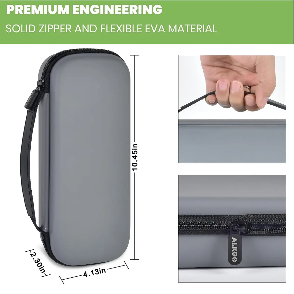 ALKOO Grey Stethoscope Case for 3M Littmann Classic III & Cardiology IV | Professional Healthcare - view 4