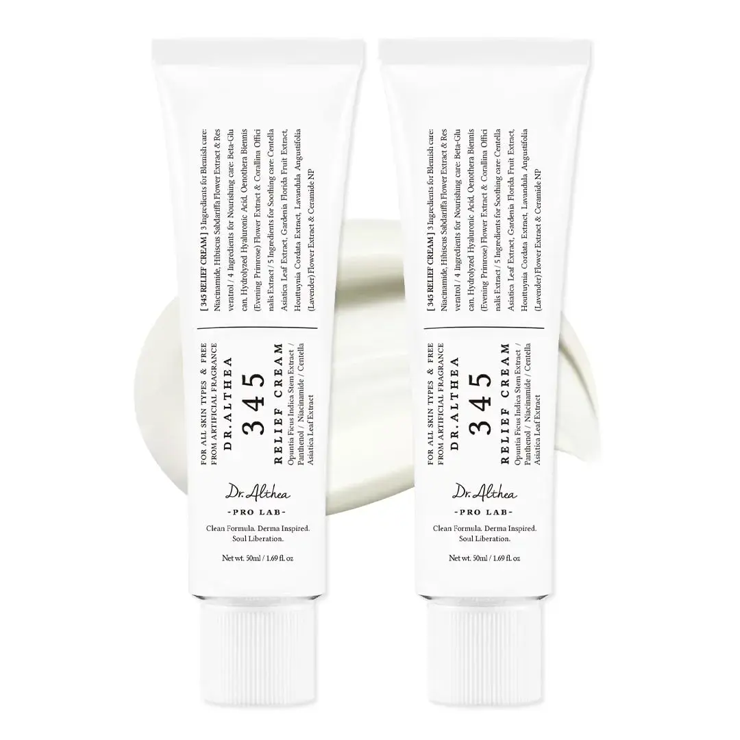 Dr.Althea 345 Relief Cream Daily Moisturizer 169ml (5 Fl Oz) | Blemish Relief & Soothing Care - main product image