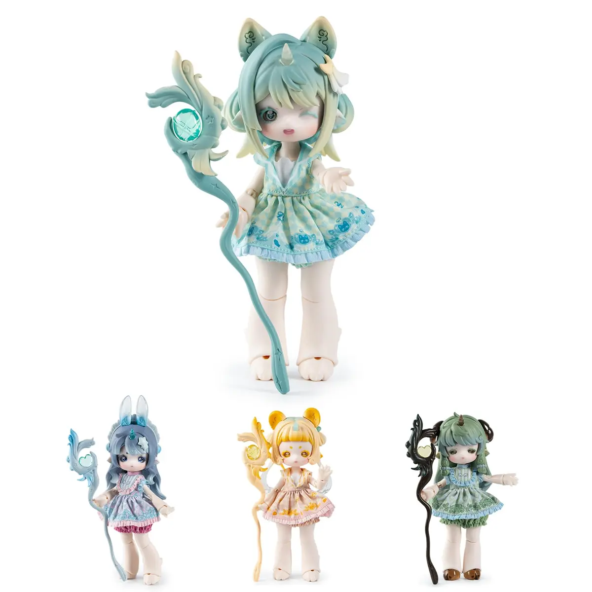BEEMAI Antu Cute Beast Magic Series Single Box 19cm (7.5in) | Collectible Figure with Posable Joints - main product image