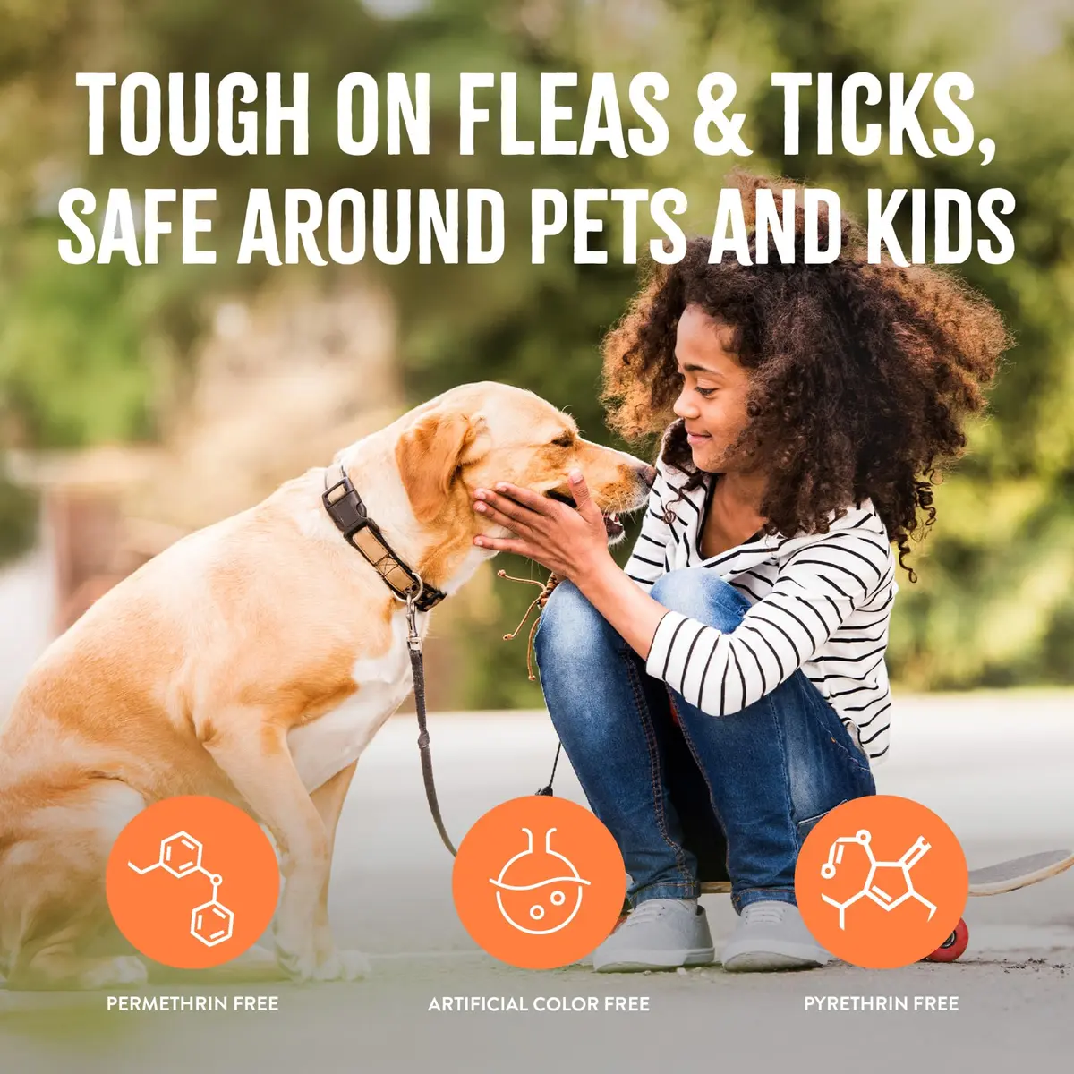TropiClean Flea Spray for Dogs 14oz | Gentle Flea & Tick Prevention - view 7