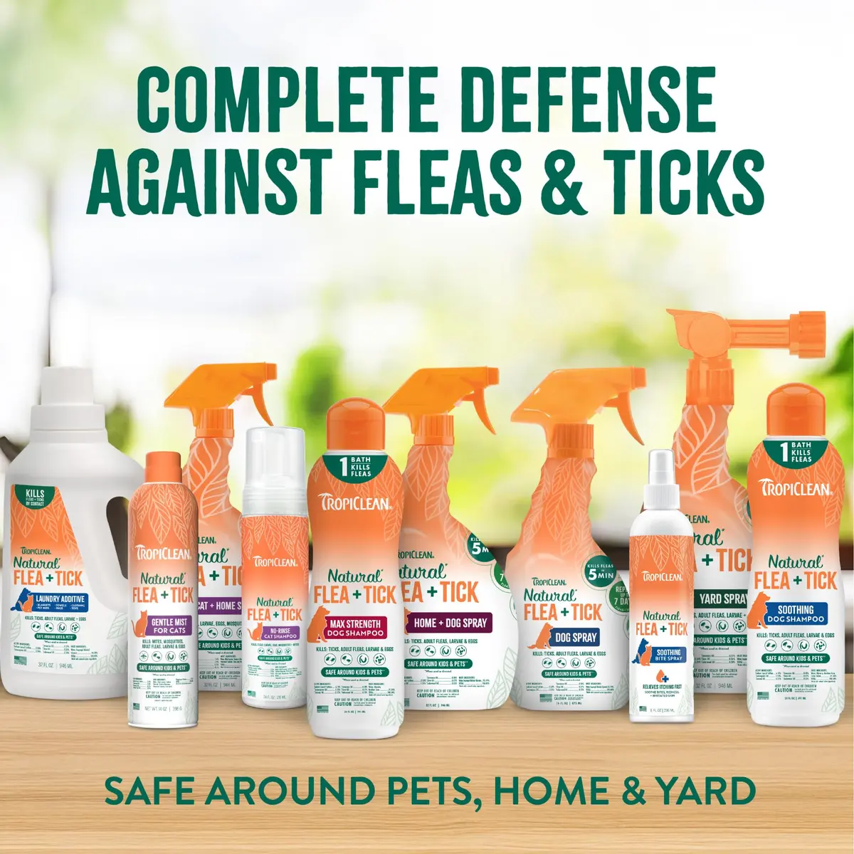 TropiClean Flea Spray for Dogs 14oz | Gentle Flea & Tick Prevention - view 8