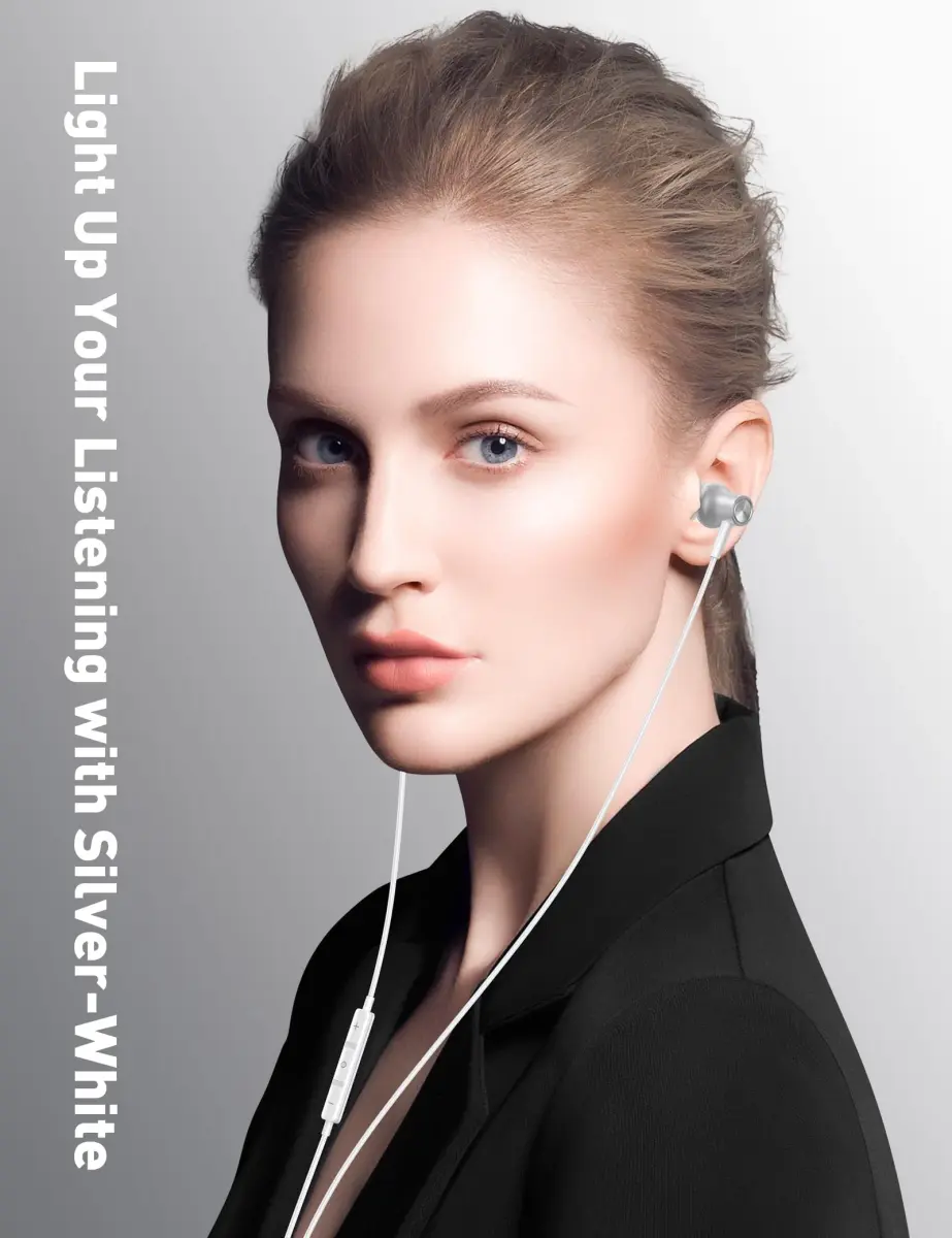 iMangoo MFi-Certified Wired Earbuds for Lightning Connector | HiFi Stereo with Mic & Volume Control - view 2