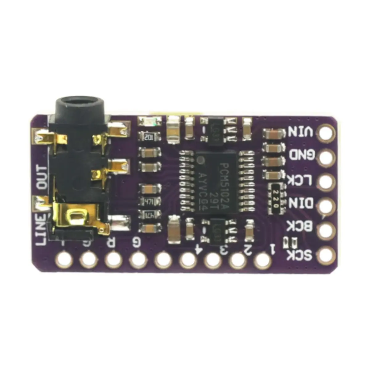 GODIYMODULES 2Pcs PCM5102A I2S DAC Decoder Board for Raspberry Pi & Arduino | High-Quality Digital to Analog Converter - view 5