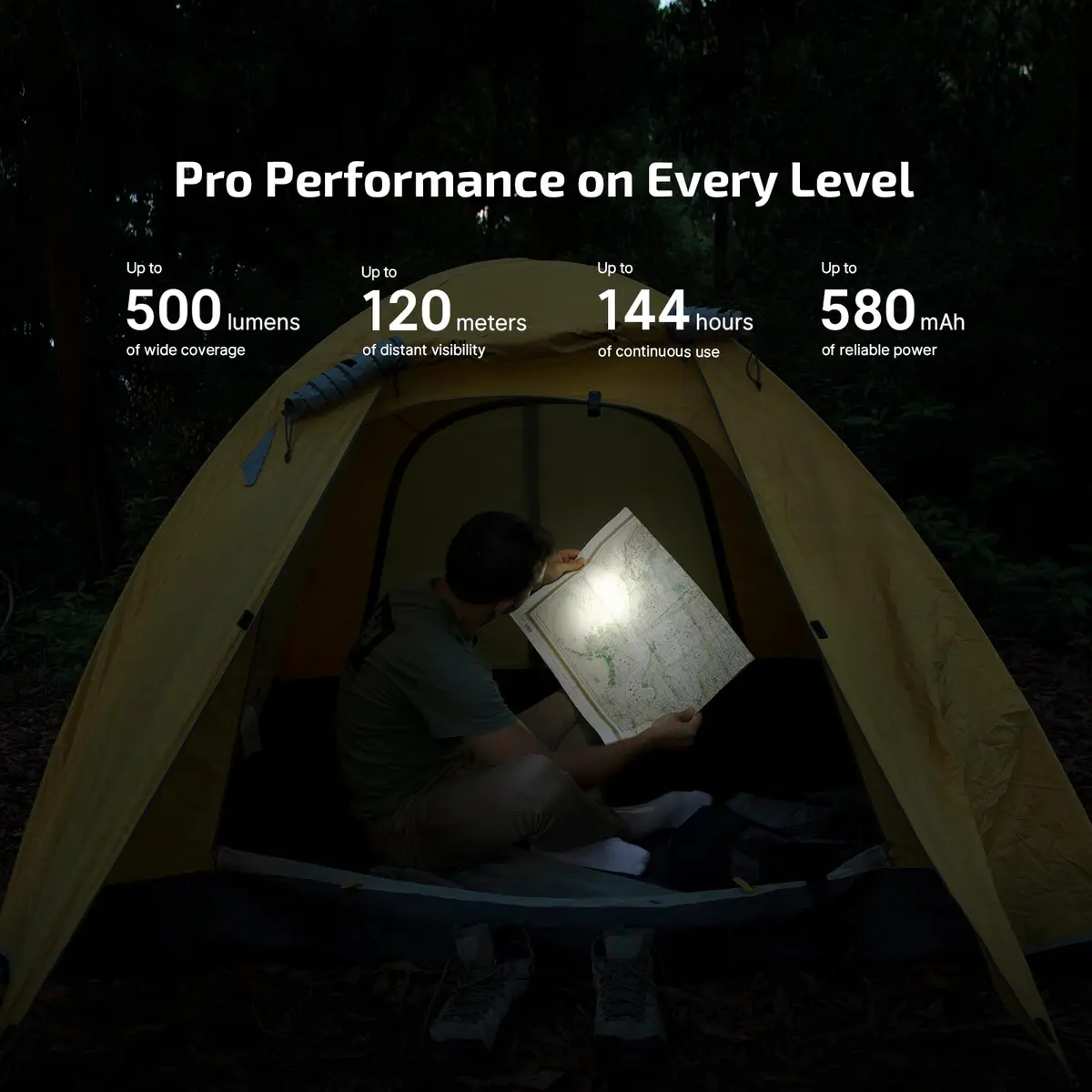 OLIGHT Oclip Pro Rechargeable EDC Clip-on Flashlight, OD Green | 500 Lumens Floodlight & 120m Spotlight - view 3