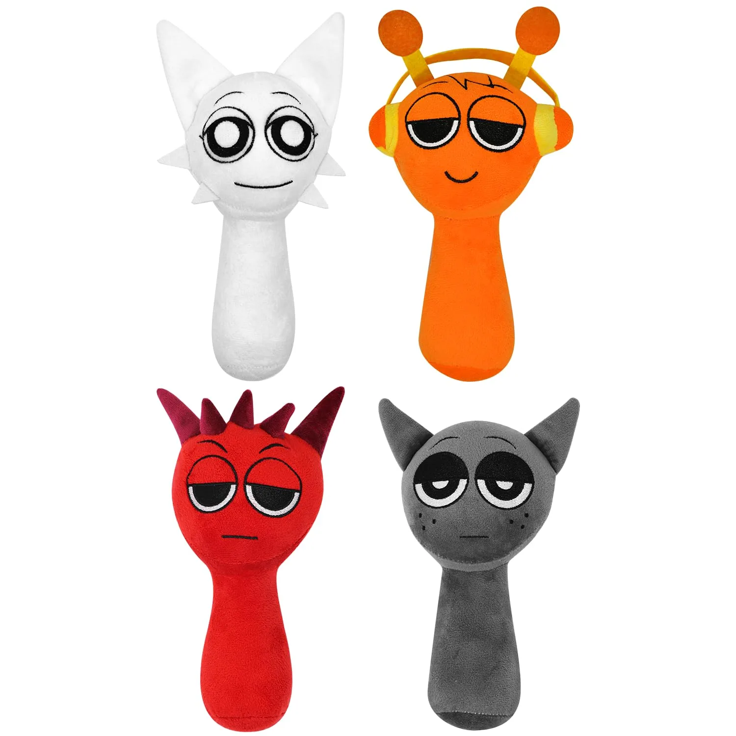 Generic Sprunky Plush Toy (4-Pack, 8 inches) | Soft & Fun Stuffed Animals for Fans & Friends - main product image