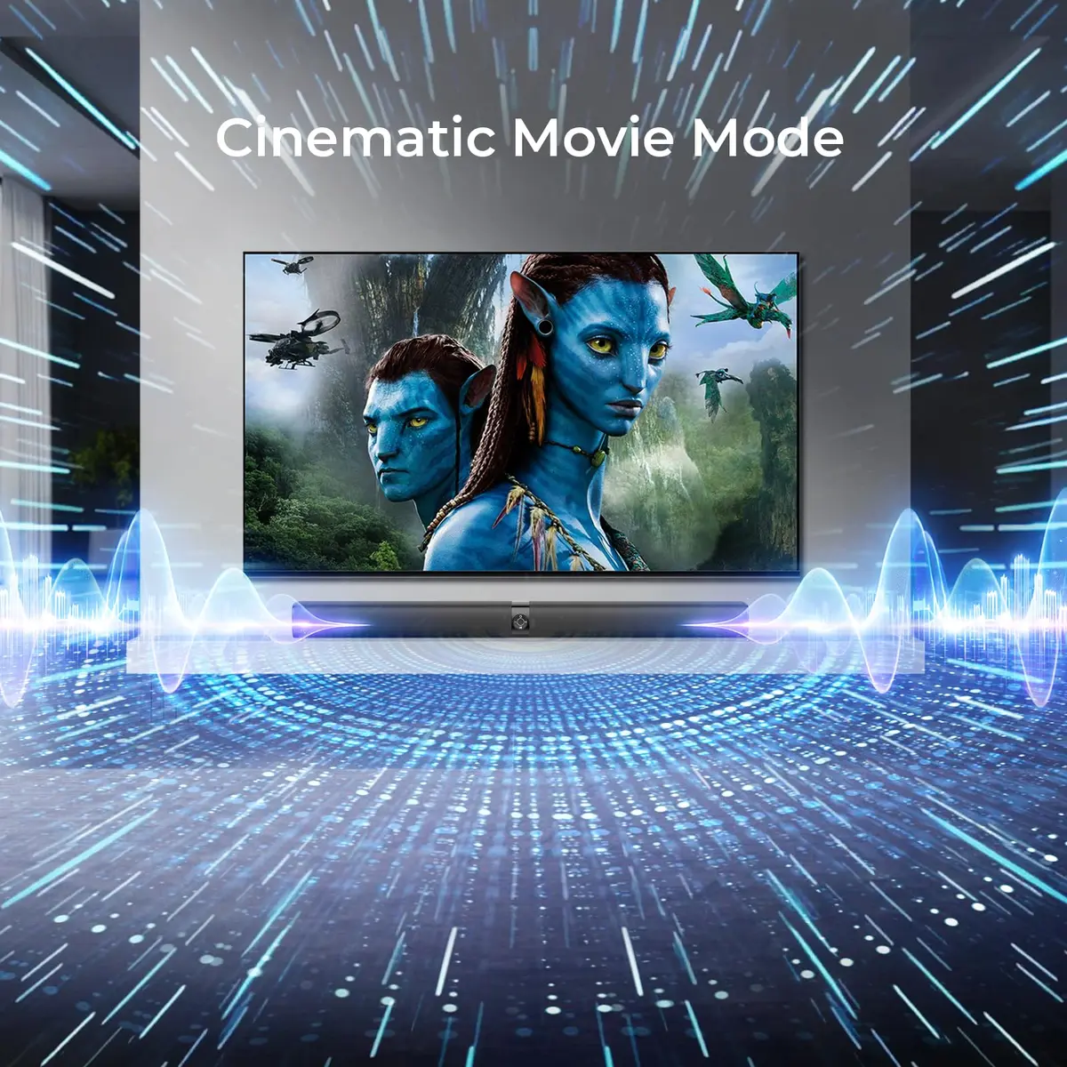 Assistrust Sound Bar for Smart TV | 80W Bluetooth/ARC/Opt/AUX Connect, Auto Volume Boost, 3 Equalizer Modes, 2 in 1 Detachable Design - view 6