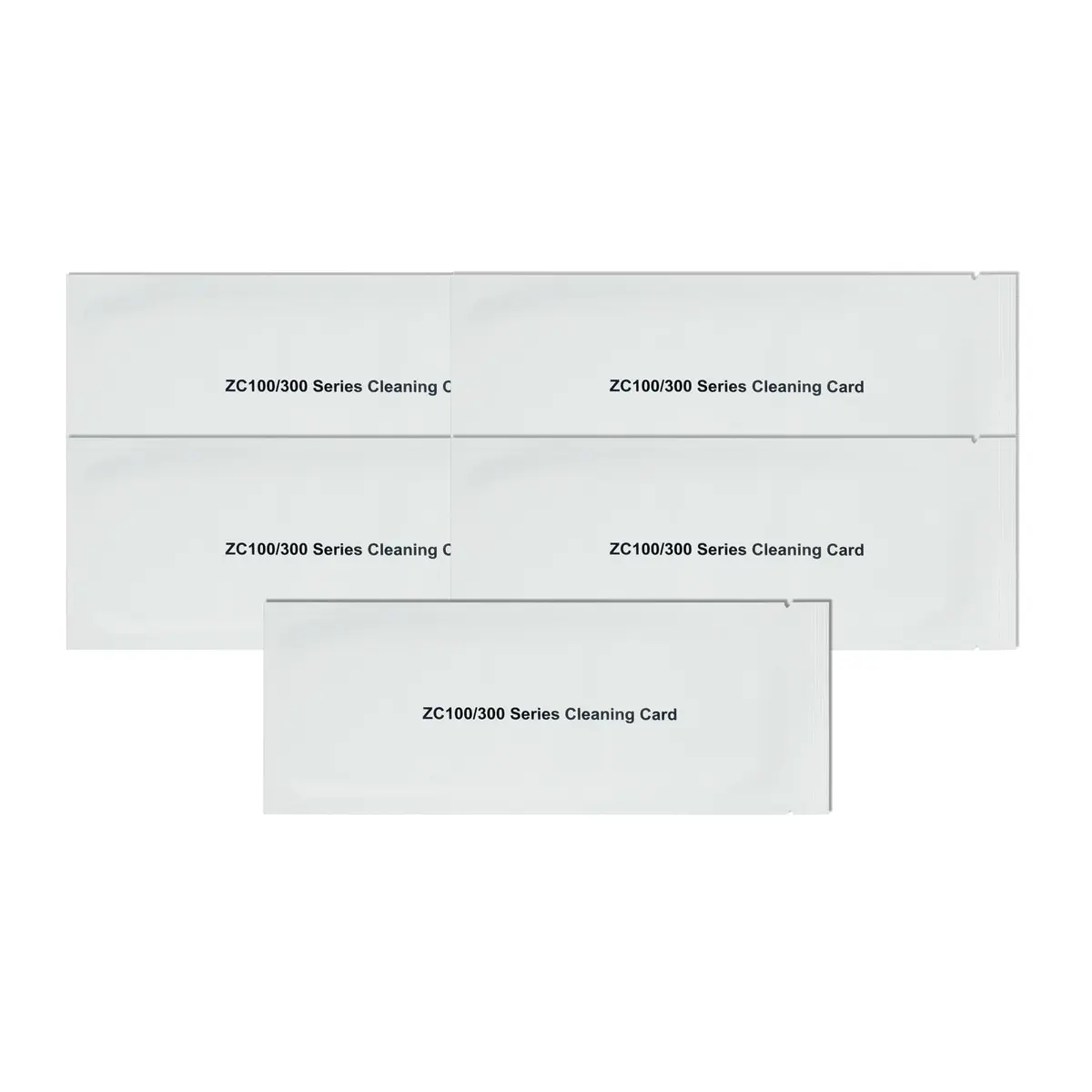 EXCEMO ZC100 ZC300 Cleaning Card for Zebra ZC100 ZC150 ZC300 ZC350 ID Card Printer, 5Pcs Single-use (105999-311) | Easy Maintenance - view 3