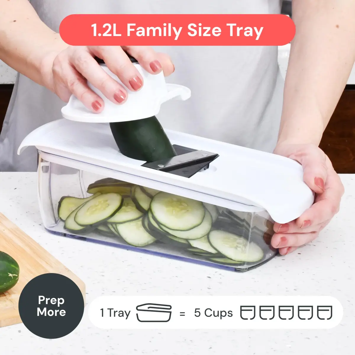 Fullstar Pro Original Vegetable Chopper & Mandoline Slicer Kitchen Gadget with 12 Blades | 1.35 kg (2.98 lb) | All-in-1 Meal Prep Tool - view 6