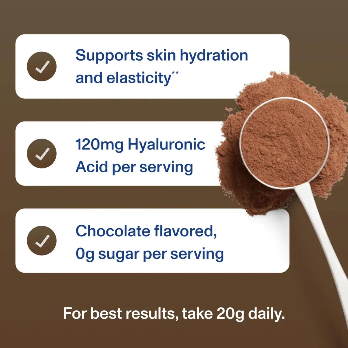 Vital Proteins Collagen Peptides Advanced Chocolate Powder 700g (24.7oz) | Supports Hair, Skin, Nails, Bones & Joints - view 7